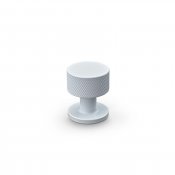 möbelknopp sassari i vit diameter 25 mm