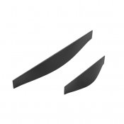 Lanzo beslag - Matt svart med 96 och 192mm c/c