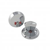 Hull toalettvred för dörr - Krom