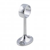 Garderobstång hållare i krom