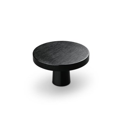 Garda köksknopp 42 mm diameter svart