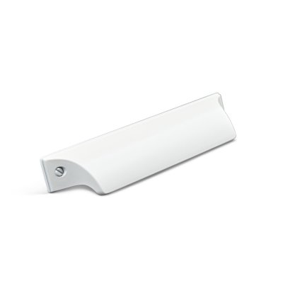 Trani skålhandtag matt vit cc 96 mm