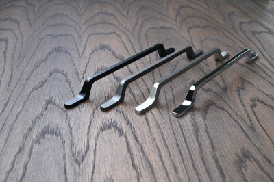 Brenzone Handtag - Matt Svart