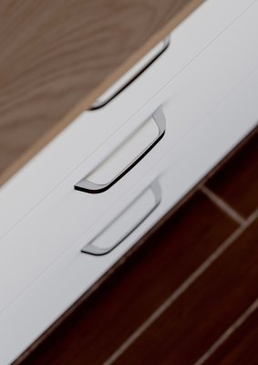 Cori kökshandtag 128 mm CC rostfri-look