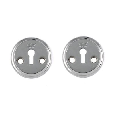 Dorma nyckelskylt Blank krom