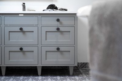 Garda köksknopp i matt svart – modern konisk design från Barahandtag