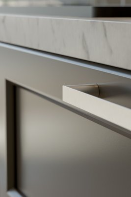 Sala kölkshandtag aluminium look