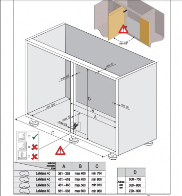 Produktmåt Le mans II Pure