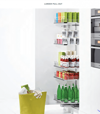 Högskåpsutdrag Tandem Solo