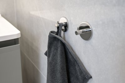 Tours - Badrumskrok rostfri självhäftande